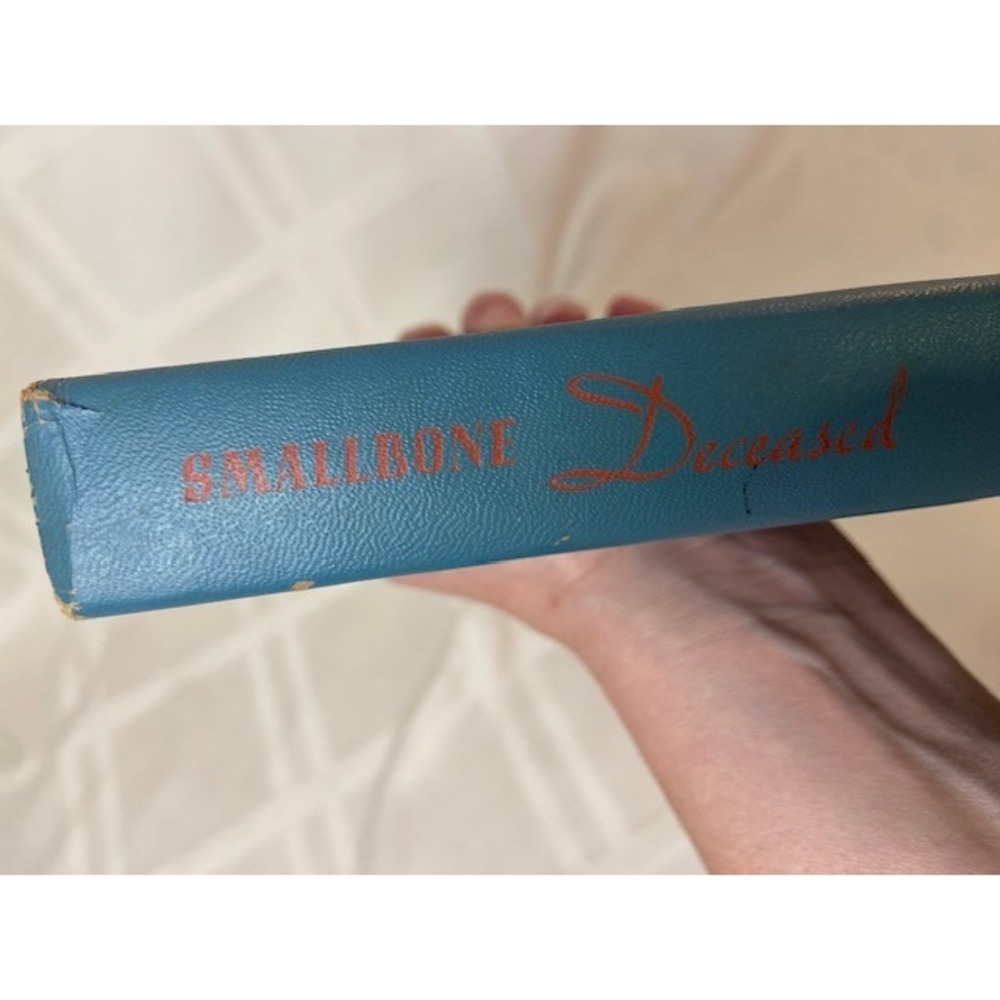 Smallbone Deceased Michael Gilbert Harper 1st Edition 1950 Hardcover Missing DJ